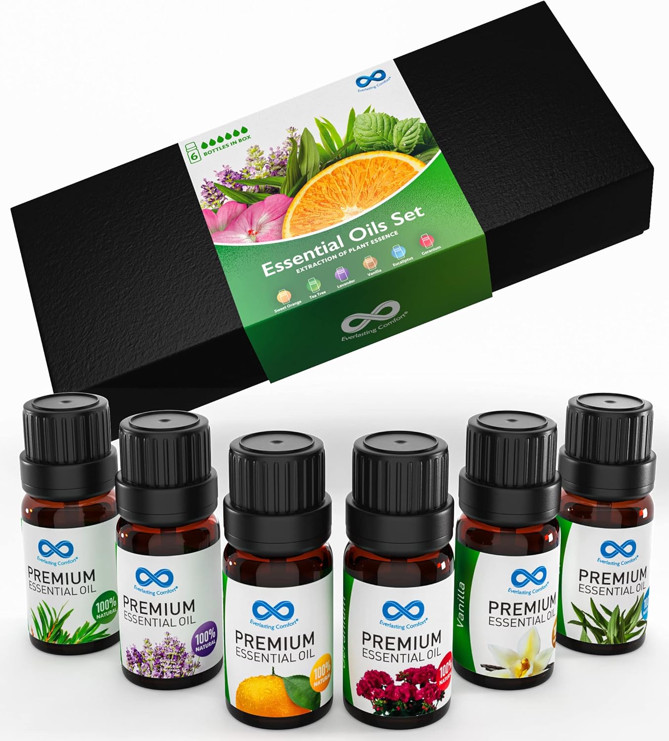 Pure Essential Oils Set